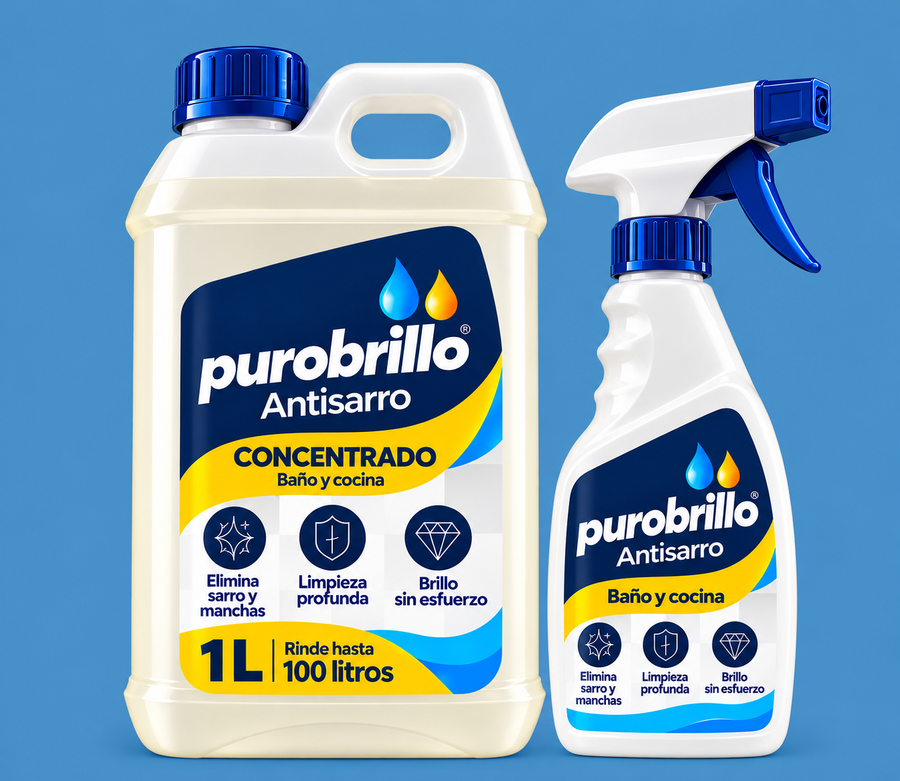 PuroBrillo Concentrado Antisarro 1 L | Baño y Cocina ✨